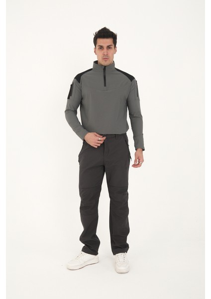 CAMP595 Outdoor Tactical Softshell Su ve Rüzgara Içi Polarlı Kışlık Erkek Taktik Pantolon fiyatları