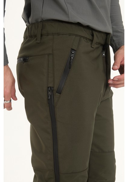 CAMP595 Outdoor Tactical Softshell Su ve Rüzgara Içi Polarlı Kışlık Erkek Taktik Pantolon