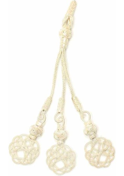 999 Ayar Elişi Örgü Kazaz Püskül Beyaz