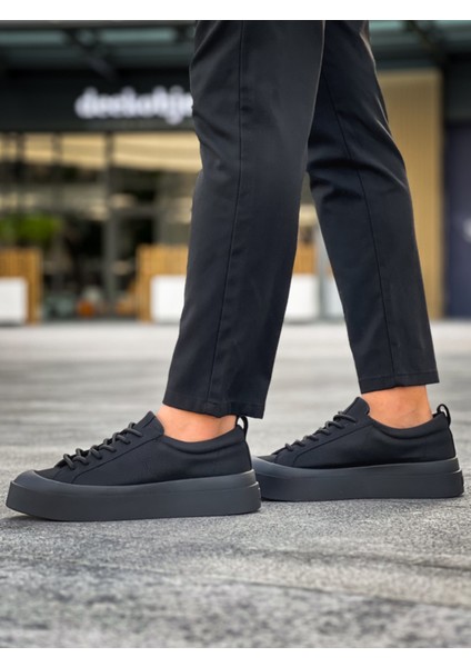 ET500 Özel Termo Taban Siyah Renk Casual Erkek Ayakkabı modelleri