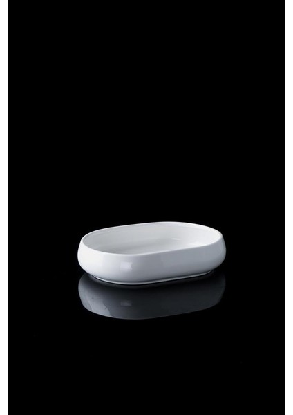Beyaz Porselen Tekli Oval Tabak 16 cm fiyatları