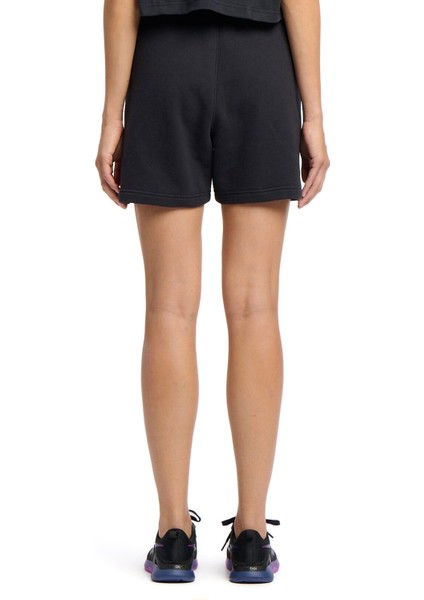 Icon Elements Ft Short Siyah Kadın Şort