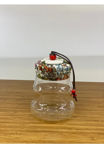 Beyaz Kapaklı Cam Kavanoz 250 ml