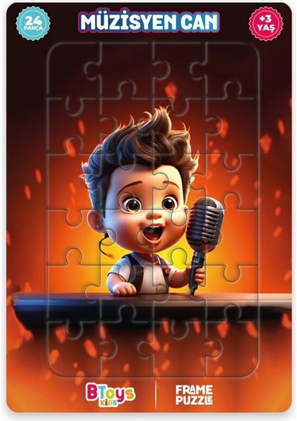5 Adet Lisanslı 24 Parça Btoys Can Frame Puzzle(5 Adet Puzzle Gönderilecektir.) fırsatları
