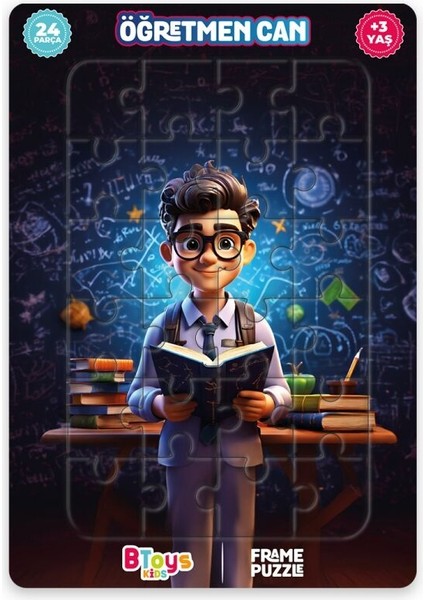 5 Adet Lisanslı 24 Parça Btoys Can Frame Puzzle(5 Adet Puzzle Gönderilecektir.) indirimleri