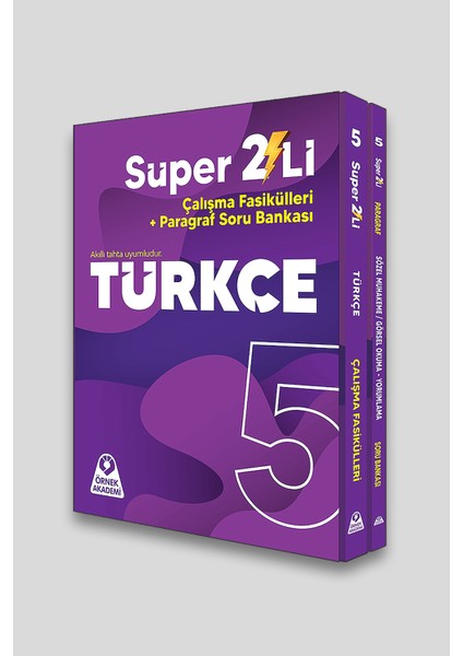 Örnek Akademi 5. Sınıf Türkçe Süper 2'li