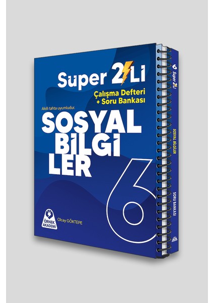 Örnek Akademi 6. Sınıf Sosyal Bilgiler Süper 2'li