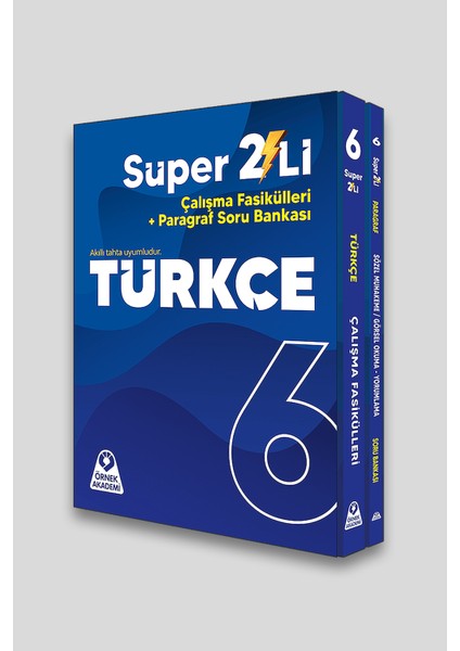 Örnek Akademi 6. Sınıf Türkçe Süper 2'li