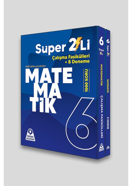 Örnek Akademi 6. Sınıf Matematik Süper 2'li
