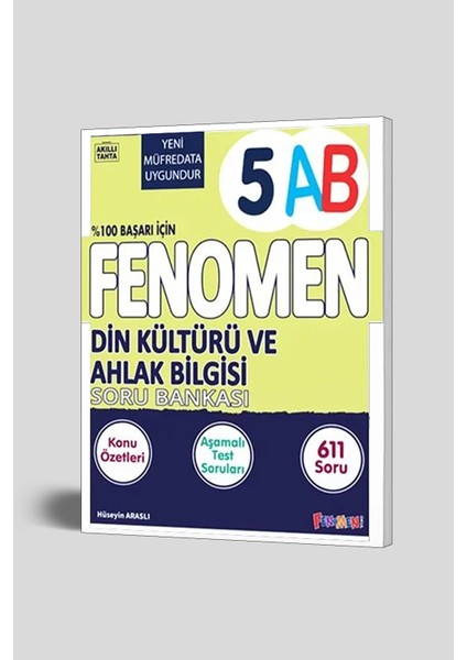 Fenomen 5. Sınıf Din Kültürü ve Ahlak Bilgisi Ab Soru Bankası