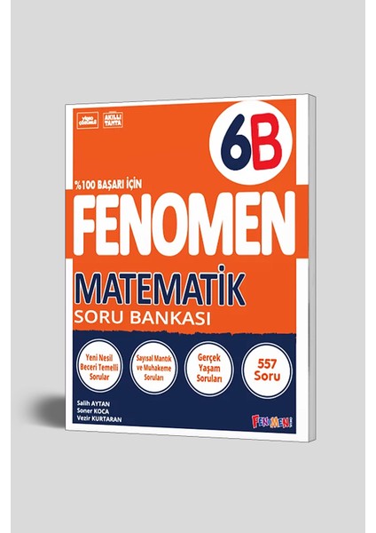 Fenomen 6. Sınıf Matematik B Soru Bankası