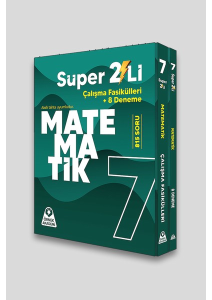 Örnek Akademi 7. Sınıf Matematik Süper 2'li