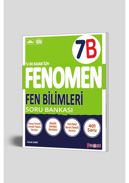 Fenomen 7. Sınıf Fen Bilimleri B Soru Bankası