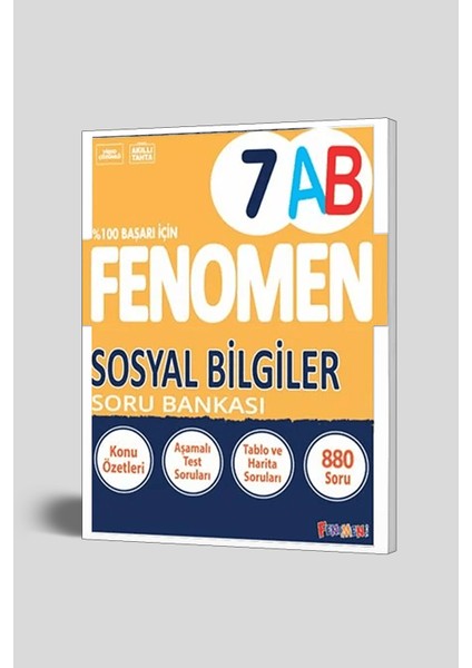 Fenomen 7. Sınıf Sosyal Bilgiler Ab Soru Bankası