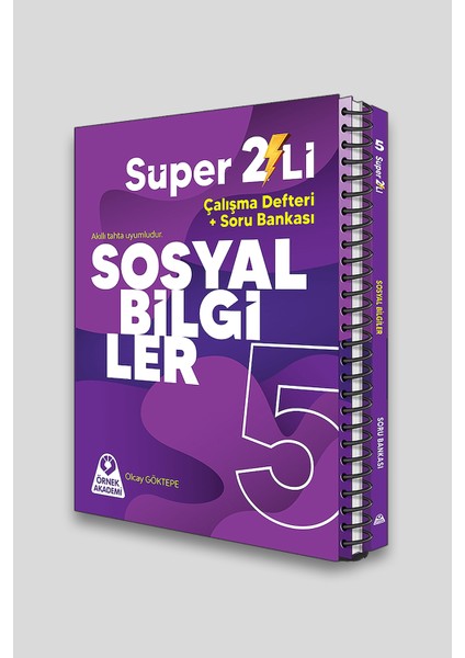 Örnek Akademi 5. Sınıf Sosyal Bilgiler Süper 2'li