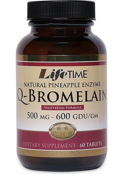 Q-Bromelain 60 Tablets