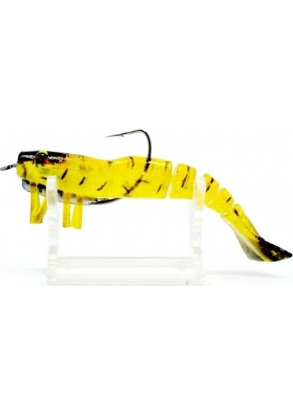 3064 Silikon Karides 3d 8,5 Cm Suni Yem 8gr