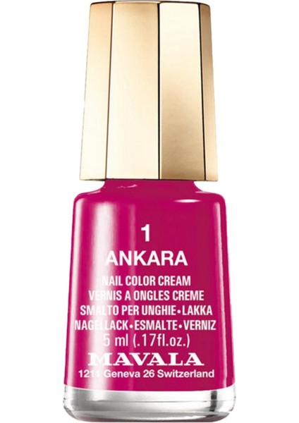 Mini Color Oje 1 Ankara 5 ml