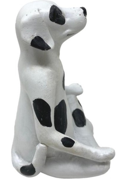 Yoga Dog 11,8X9X15CM Dekoratif Köpek Dalmaçyalı Oturmuş Meditasyon Poz Polyresin Heykel 1 Adet fiyatları