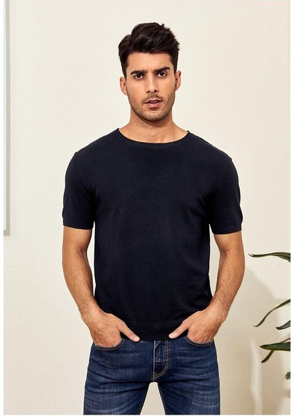 Sow Bisiklet Yaka Triko T-Shirt indirimleri