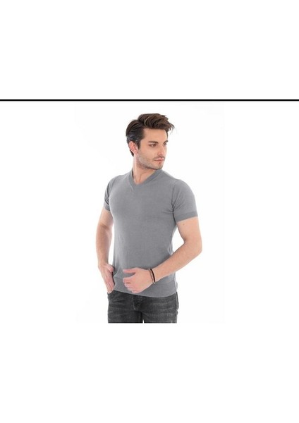 Ocean V Yaka Triko T-Shirt modelleri