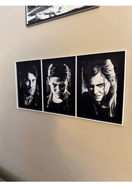 The Last Of Us Âna Karakterleri Olan Tablo Part Iı modelleri