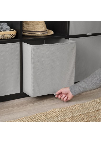 Çok Amaçlı Düzenleme Kutusu 33X38X33 cm Ikea Saklama Kutusu Organizer Kutu Açık Gri Renk fiyatları
