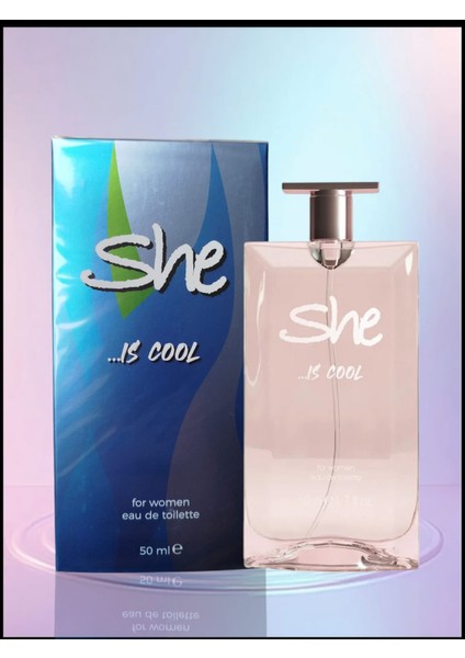 She Cool Kadın Parfümü Edt 50 ml
