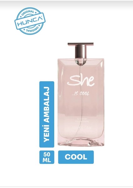 She Cool Kadın Parfümü Edt 50 ml fiyatları