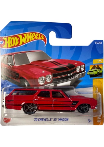 Hot Wheels (2022) '70 Chevelle Ss Wagon Red