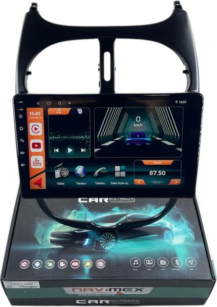 Peugeot 206 2006-2011 6-128 (Fanlı) Profesyonel Oem Multimedia