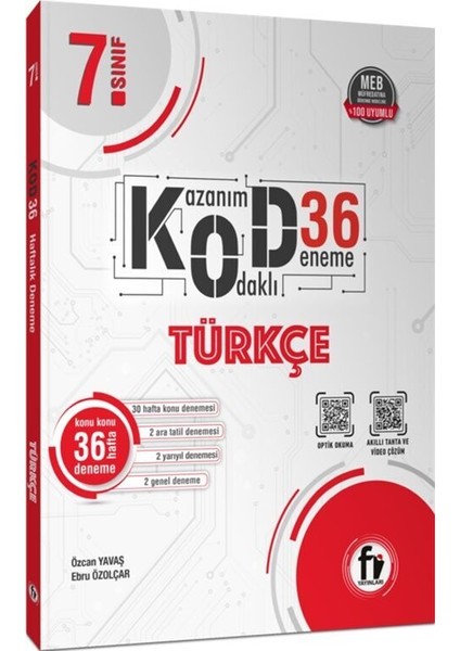 7. Sınıf Türkçe Kod 36 Deneme