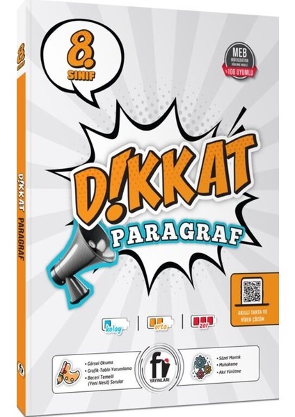 8. Sınıf Dikkat Paragraf Soru Bankası