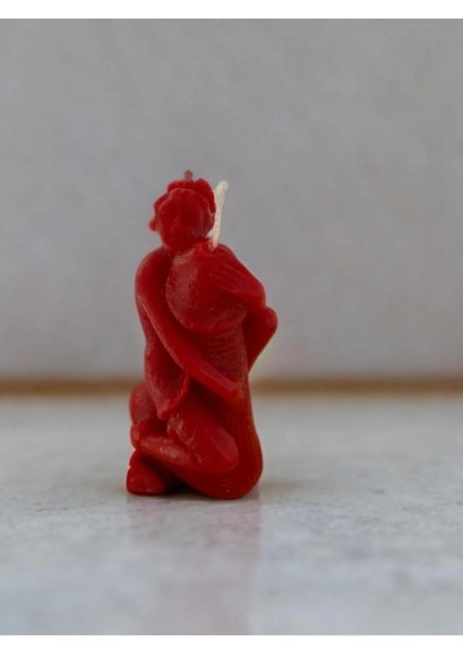 Aresmumatölyesi Esprili Dekoratif Sarılan Kadın Mum