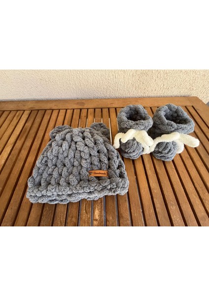 Bebek Battaniye Yelek Seti 4'lü Set