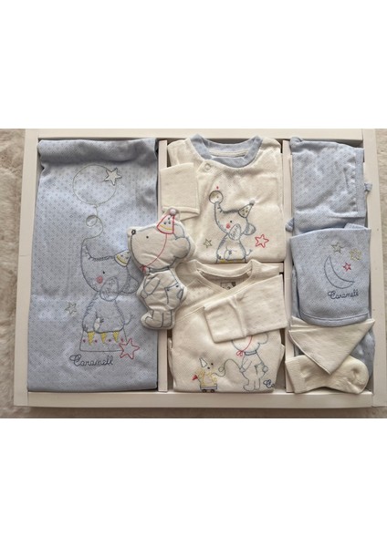 Tululmlu 10'lu Set ZE6036 F.boy Mavi