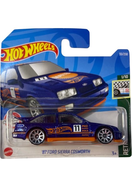 Hot Wheels (2022) '87 Ford Sıerra Cosworth Blue