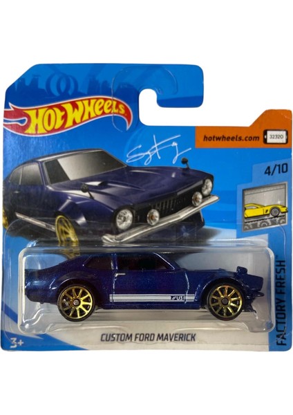 Hot Wheels (2018) Custom Ford Maverıck Blue