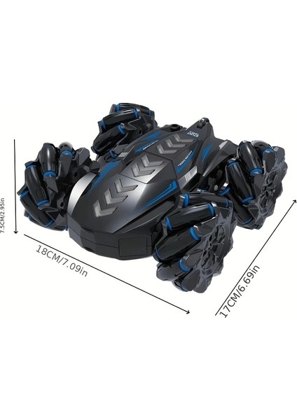 1:16 Kırmızı Uzaktan Kumandalı Şarjlı Akrobat Araba Elle Algılayan Sürüş Arabası Sprey Duman Çıkaran Oyuncak, Hareketli Işıklı Doğum Günü Hediyesi fiyatları
