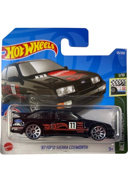 Hot Wheels (2022) '87 Ford Sıerra Cosworth Black