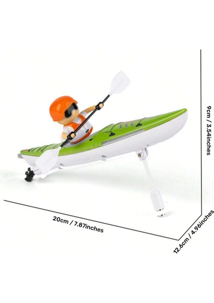 2.4g Rc Yeşil Tekne 360° Sürüme Iki Modlu (Yurt Dışından) fırsatları
