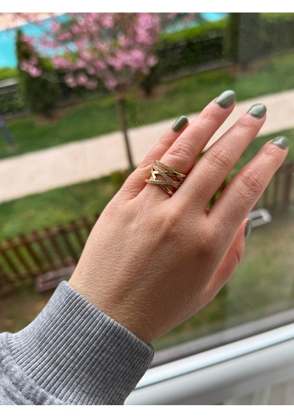 Taşlı Sarmal Yüzük fiyatları