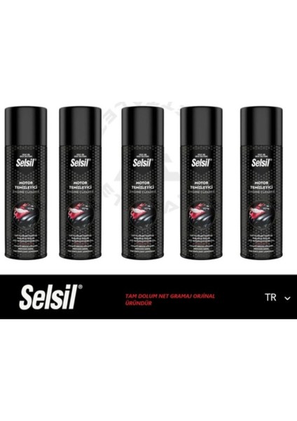 Yeni Nesil Susuz Kuru Motor Temizleme 500 Ml x 5 Adet
