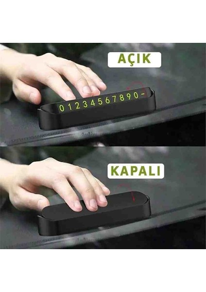 Araç Fosforlu Numaratör Aç-Kapa