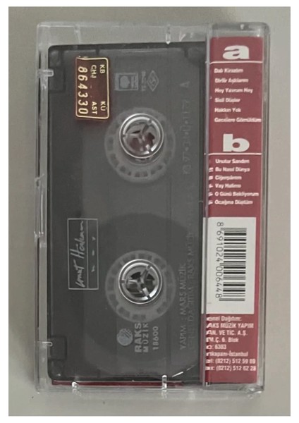 Umut Hakan Hey Kaset (Orjinal Dönem Baskı)