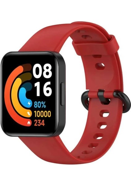 Xiaomi Redmi Watch 2 Lite Uyumlu Yumuşak Akıllı Saat Silikon Kordon/kayış
