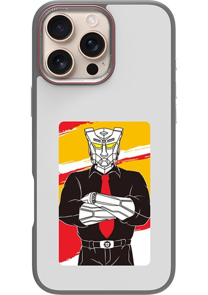 Urr iPhone 16 Pro Max Nfc Smart Case Akıllı Kapak