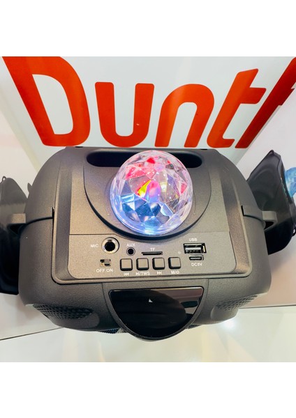 SP115 Bluetooth, Sd, Usb, Aux, Disco Led, Tws, LED Rvb, Microphone, 4inch , 10 W, 26 x 20 x 15 cm