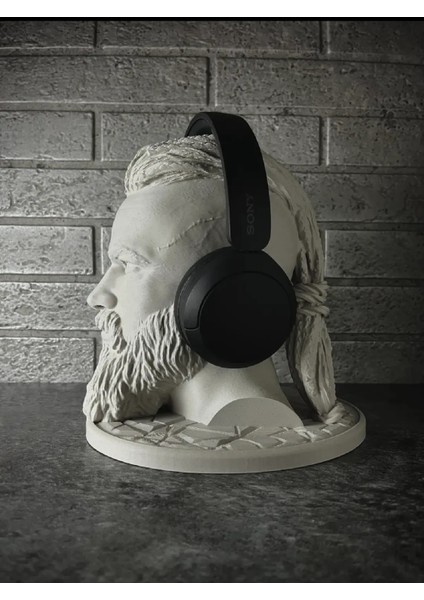 Kulaklık Standı - Ragnar Lothbrok Büstü “bir Viking Efsanesiyle Masanızda Ilham!” modelleri