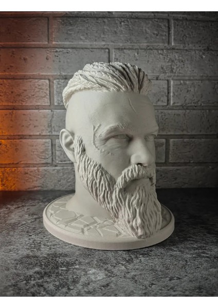 Ragnar Lothbrok Büstü 15 cm